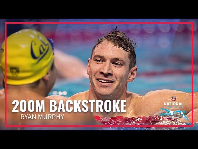 Ryan Murphy Charges to National Title in 200M Backstroke | 2023 Phillips 66 National Championships