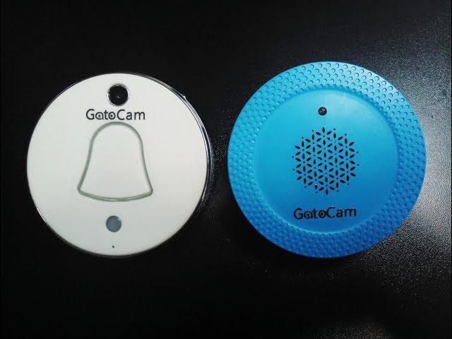 GatoCam WIFI Mini Smart DoorBell Camera with Battery and Cloud Service