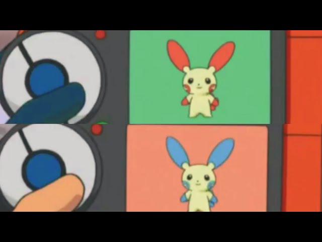 Plusle and Minun Pokedex Entry no.311-312