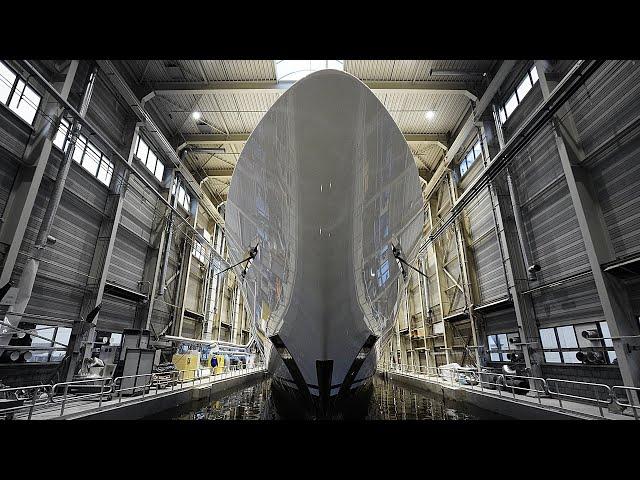 How are Feadship yachts built?  Factory Tour