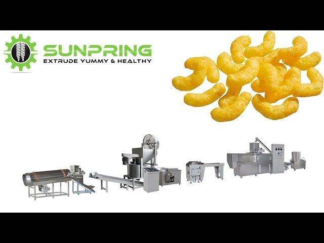 Extruded snack production line | SunPring®