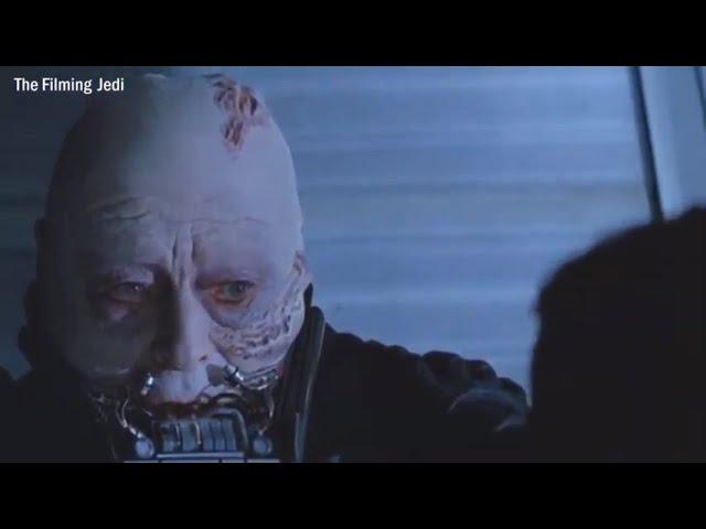 Darth Vader saves Luke then Dies Scene!! (HD)