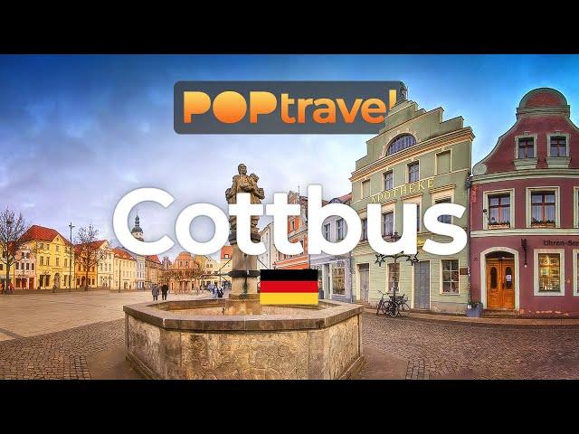 COTTBUS, Germany  - Winter Tour - 4K HDR with captions