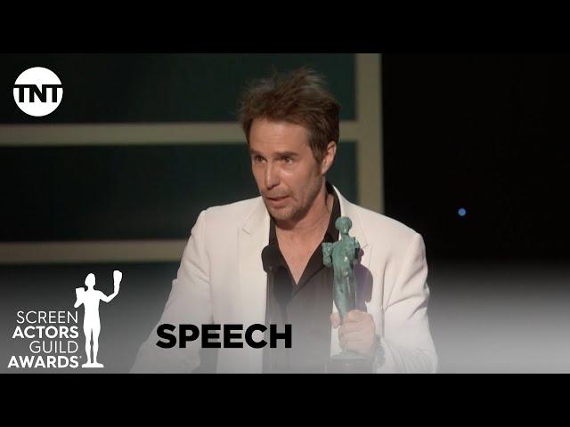 Sam Rockwell: Award Acceptance Speech | 26th Annual SAG Awards | TNT