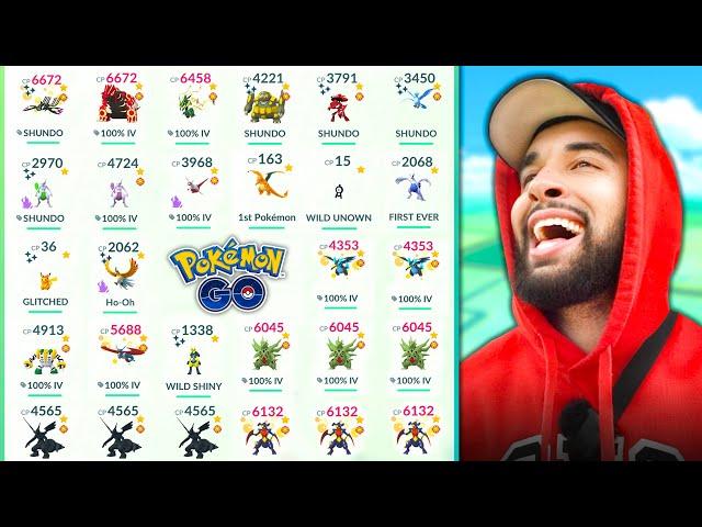 JTGILY’S ENTIRE POKÉMON GO COLLECTION!