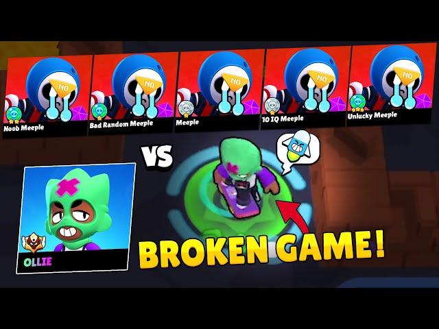 NEW OP BRAWLER OLLIE BROKEN ALL GAME  Brawl Stars 2024 Funny Moments, Fails, Wins ep.1599