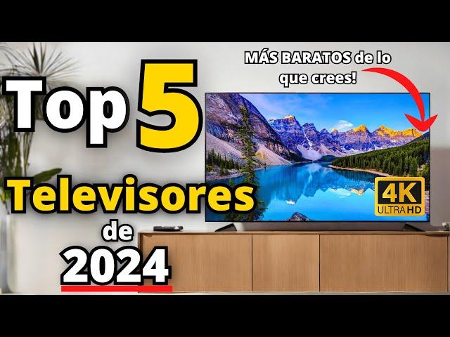 Los 5 Mejores TELEVISORES Smart TV 4K de 2024 [Calidad precio ]