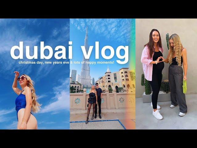 life in dubai !! new years eve, cute dates and warm winter beach days 🫶🪩 (dubai vlog)