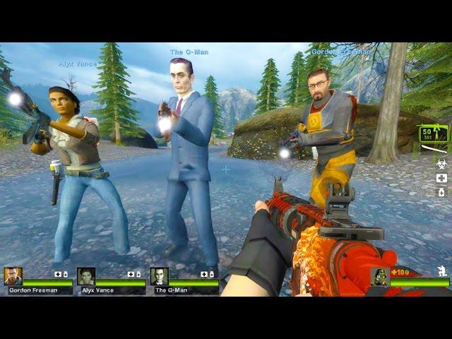 Left 4 Dead 2 - Half-Life 2: White Forest Custom Campaign Gameplay Walkthrough