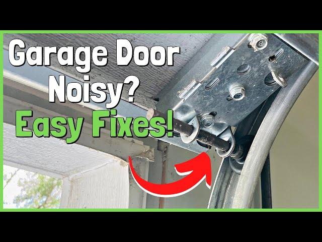 Is Your Garage Door Noisy?  4 Easy Fixes and Reasons Why It Is So Loud