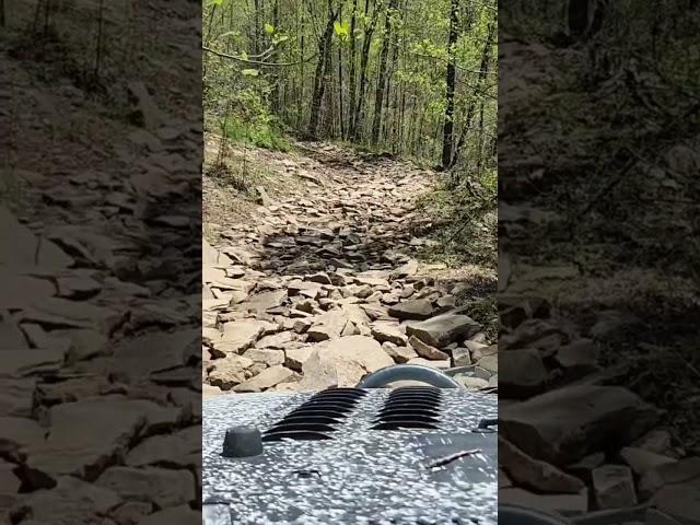 Trail 16 rock garden at Coalmont OHV Park. #jeepwrangler #offroad #Coalmont #TN #TNWheeling #Rocks