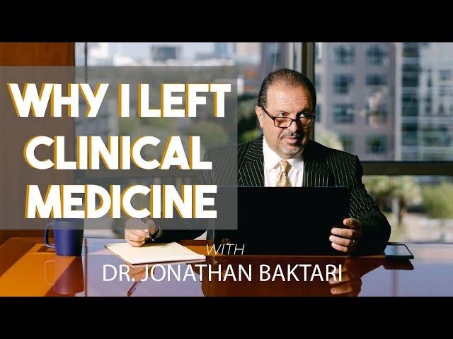 My Story Leaving Clinical Medicine - From Physician to Entrepreneur to CEO