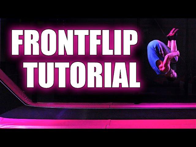 FRONTFLIP (Vorwärtssalto) lernen | TRAMPOLIN Tutorial (deutsch)