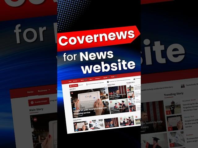 Best WordPress Theme For News Website!
