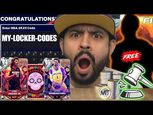 My Locker Codes GLITCHED and I Got the BEST Free Player in MyTeam! NBA 2K25 No Money Spent #5