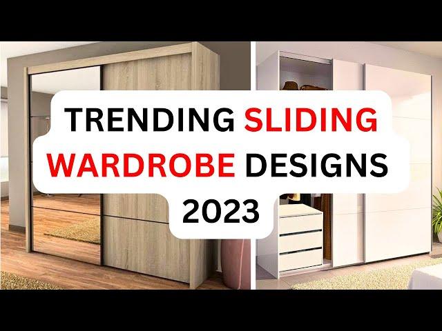 Sliding wardrobe design for bedroom / sliding wardrobe design / wardrobe design/ Hresun Interiors