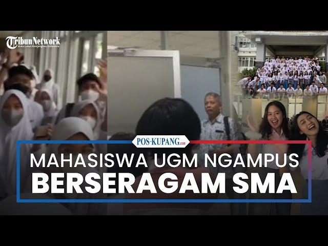 Ngampus Pakai Seragam SMA, Mahasiswa Geografi UGM Yogyakarta Buat Dosen Bingung dan Kaget