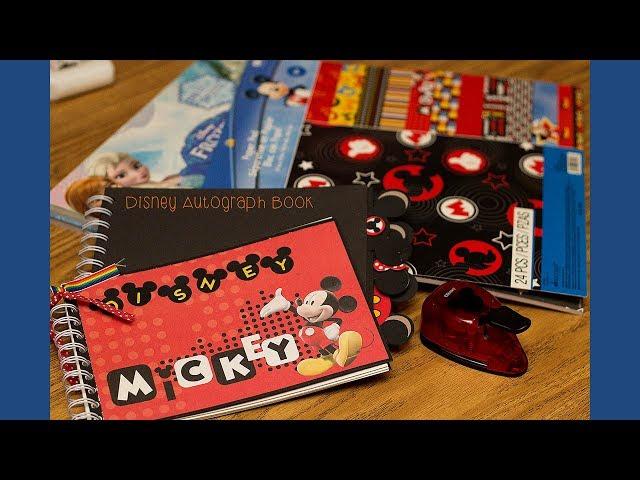 Disney Autograph Book DIY