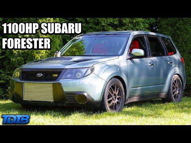 1100HP Subaru Forester is a TERRIFYING Grocery Getter