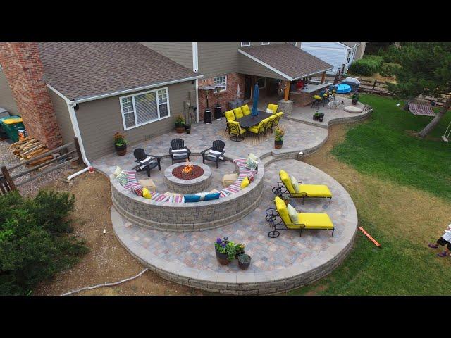 BEST! 100+ PATIO DESIGNS WITH STONE EDGING IDEAS | BAKYARD PATIO GARDEN LANDSCAPING WITH ROCK EDGING