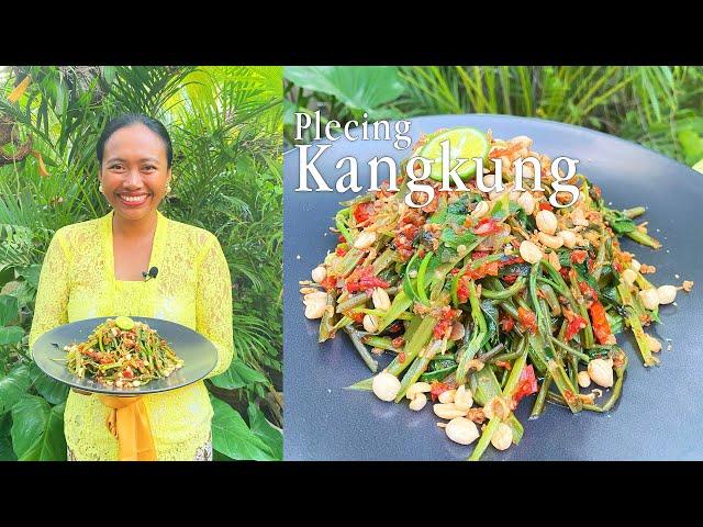 Plecing Kangkung, Morning glory with Chili Sambal