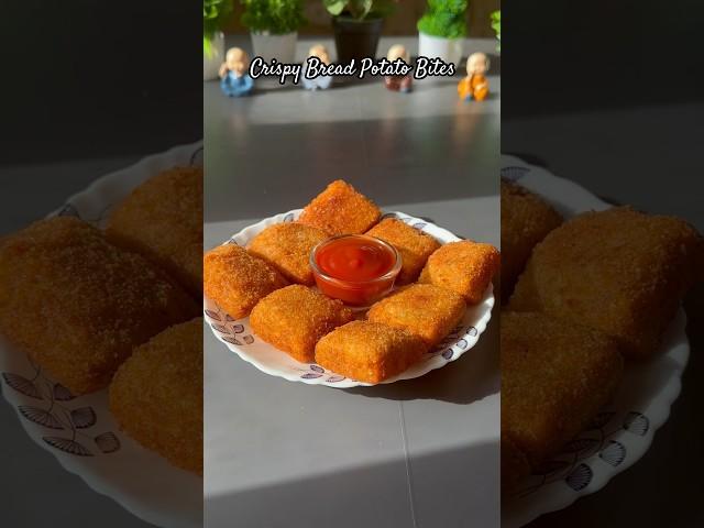 Recipe of crispy Bread Potato Bites #shorts #viral #crunchy #snacks