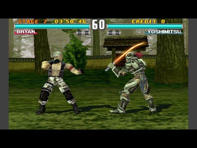 Tekken 3 [Arcade] - play as Bryan Fury