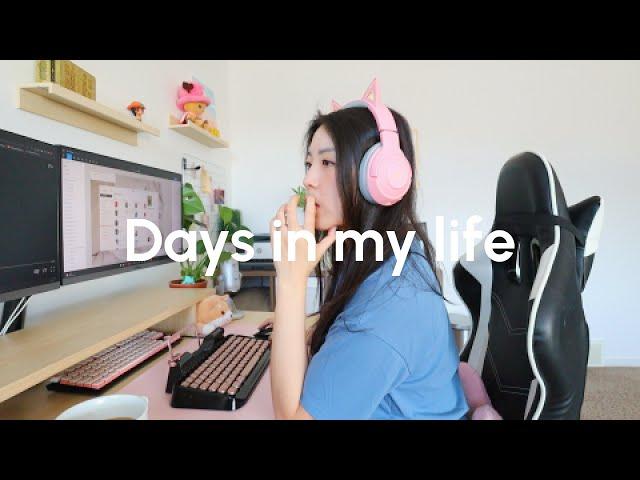 Days in my life | UI Design, new desk setup, & staying creative