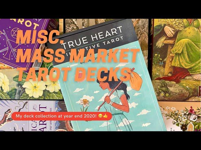 My Miscellaneous Mass Market Tarot Decks || My Deck Collection 2020