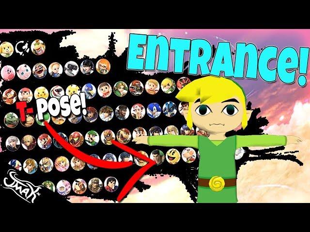 Smash Bros Ultimate Tier List Based on Their Entrance