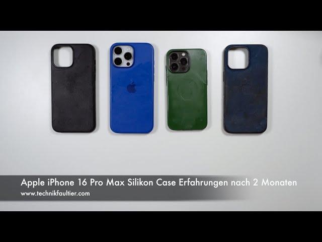 Apple iPhone 16 Pro Max Silikon Case Erfahrungen nach 2 Monaten