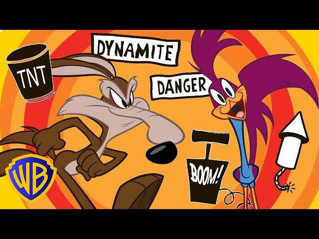 Looney Tunes | Wile E Coyote & Roadrunner Compilation | WB Kids