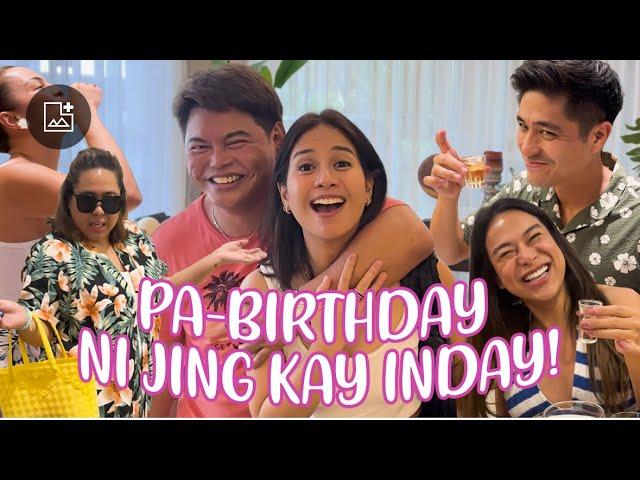 Pa-Birthday ni Jing kay Inday