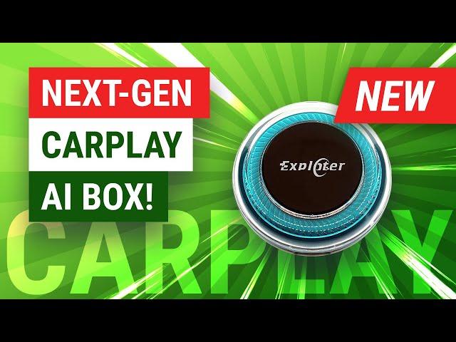 The Fastest CarPlay AI Box Yet! Dive into the Exploter ApplePie Rocket Android 13 AI Box Review!