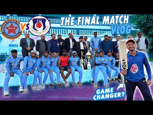 The FINAL BATTLE between HCA & UPCA of RIZVI CUP  || Ankit Kumar game changing knock in finals?