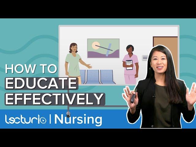 Patient Education: Importance, Evaluating Understanding, & Methods | Lecturio Nursing