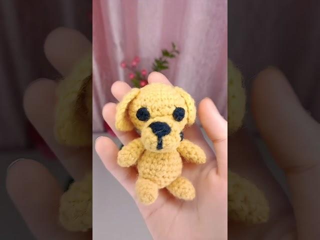 Амигуруми# Вязаная игрушка# Собачка# =^ᴥ^=