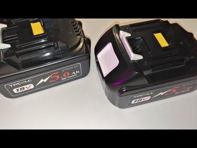 Тест аккумуляторов TPCELL на 5,5 и 5Ач с банками Murata VTC5D и YCYG-2500