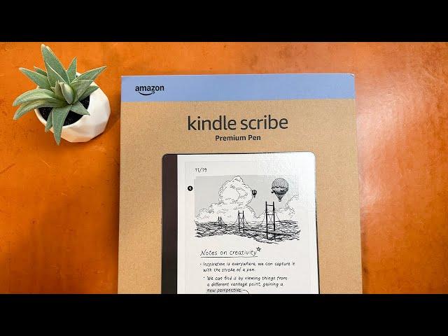 The New Kindle Scribe Initial Impressions