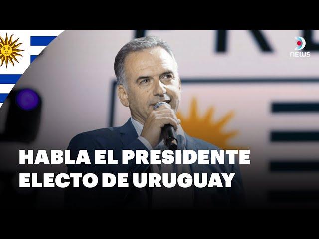 Habla Yamandú Orsi, Presidente electo de Uruguay - ️ Balotaje en Uruguay   - DNews