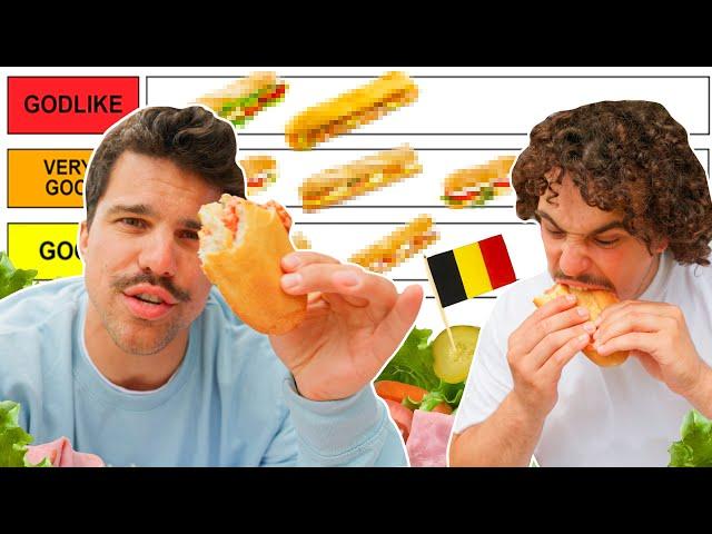 THE ULTIMATE BROODJES TIER LIST  *BELGIAN SANDWICH CULTURE*