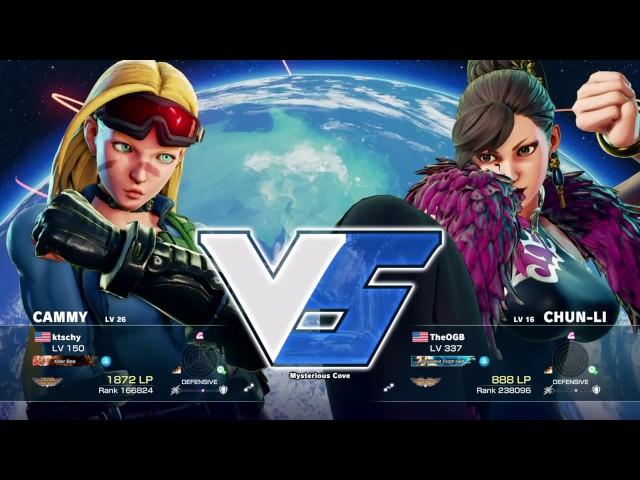 Casual Set - ktschy (Cammy) vs TheOGB (Chun-Li)