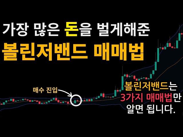 볼린저밴드로 매매타점 정확히 찾는 가장 강력한 매매법 TOP 3 (실제 100억 이상 만든 트레이더들이 사용하는 매매법)