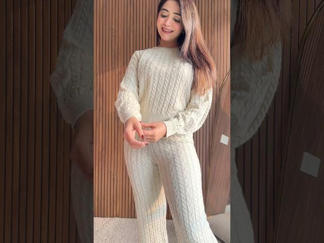 MYNTRA Winter Co- Ord Sets ️ #viralvideo #fashion #vivia alvideo a