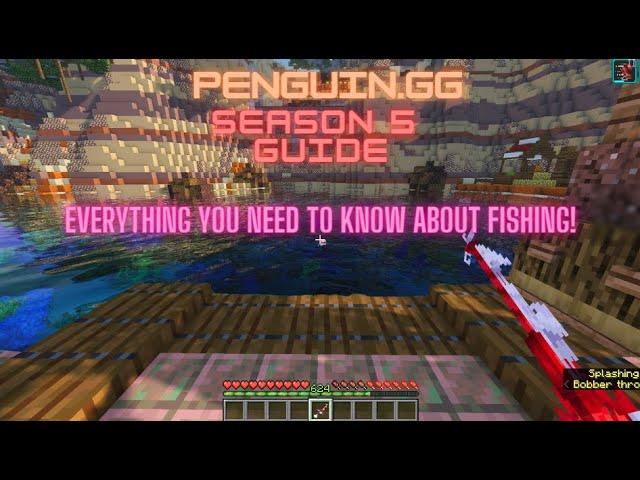 Everything you need to know about  fishing on penguin.gg! | S5 Ep. 5 | SB737's MC Skyblock Server