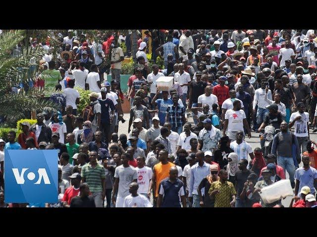 Thousands Rally in Haiti Against President Moise