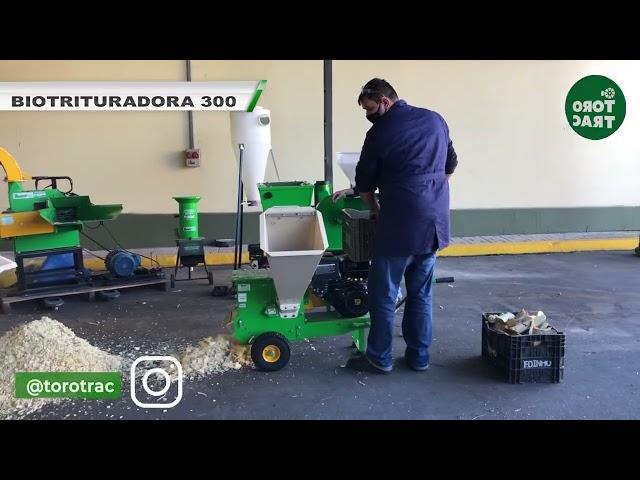 #torotrac - Biotrituradora - Usos Bio 300