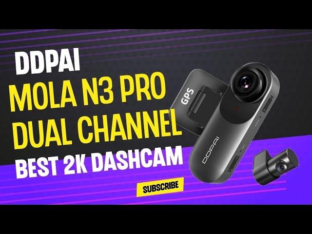 DDPAI Mola N3 Pro DUAL CHANNEL Dash Camera - Unboxing/Installation/App Setup - TravelTECH