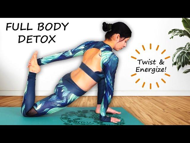 Why Not Feel Amazing Today? Yoga Full Body Detox Routine, Shed Toxins & Gain Vitality w/ Alex