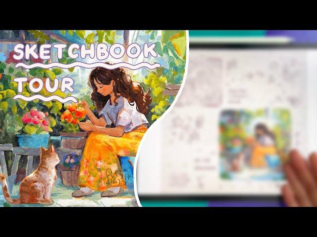 Sketchbook Tour  Art Challenges Edition (ep.5)